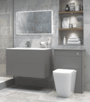 Vegar Rimless Back To Wall Short Projection Toilet and Soft Close Seat
