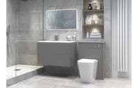 Vegar Rimless Back To Wall Short Projection Toilet and Soft Close Seat