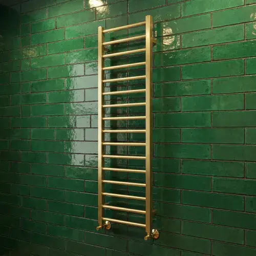 Vibe Towel Rail - 1600mm x 500mm - Brushed Brass