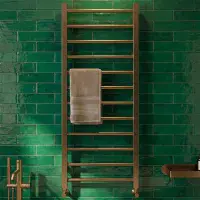 Vibe Towel Rail - 1600mm x 500mm - Brushed Bronze