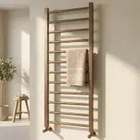 Vibe Towel Rail - 1600mm x 500mm - Brushed Bronze