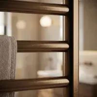 Vibe Towel Rail - 1600mm x 500mm - Brushed Bronze