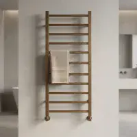 Vibe Towel Rail - 1600mm x 500mm - Brushed Bronze