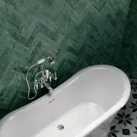 Victoria 1640 x 700mm Freestanding Bath | Double Ended Roll Top