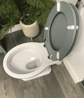 Victorian High Level Toilet with Pan, Chrome Flushpipe, Cistern and Soft Close Seat