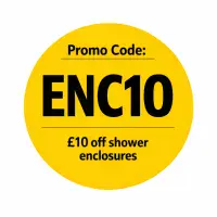 Volente Frosted Glass Walk In Shower Screen, Various Sizes, Easy Clean 6mm Thickness