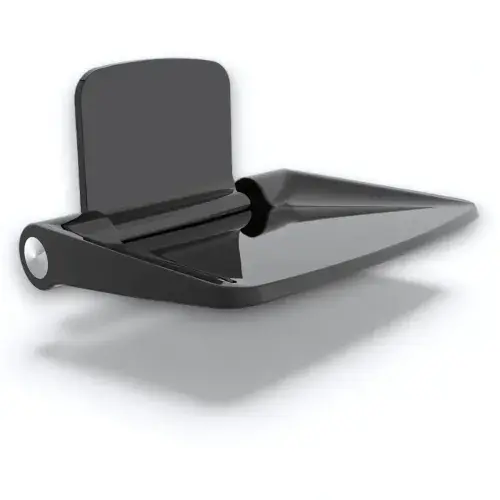 Wall Mounted Shower Seat - Black