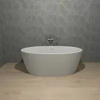 Wandsworth 1495 x 725mm Freestanding Bath, Gloss White