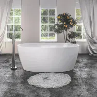 Wandsworth 1495 x 725mm Freestanding Bath, Gloss White