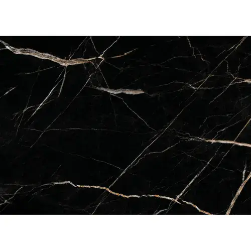 Waterproof Vilo SPC Plastic Tile Calacatta Black - 60cm x 30cm