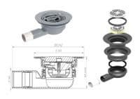 Maxxus Wet Room Kit For Tiled Floors
