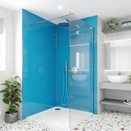 Wetwall Alloy Aqua Gloss Shower Panel | 2440mm x 600, 900 & 1200mm