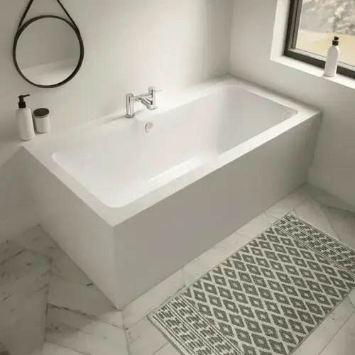 Zenith Acrylox Reinforced Double Ended Bath - Various Sizes