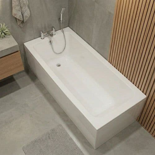 Zenith Acrylox Reinforced Single Ended Bath - Various Sizes - Lifetime Guarantee
