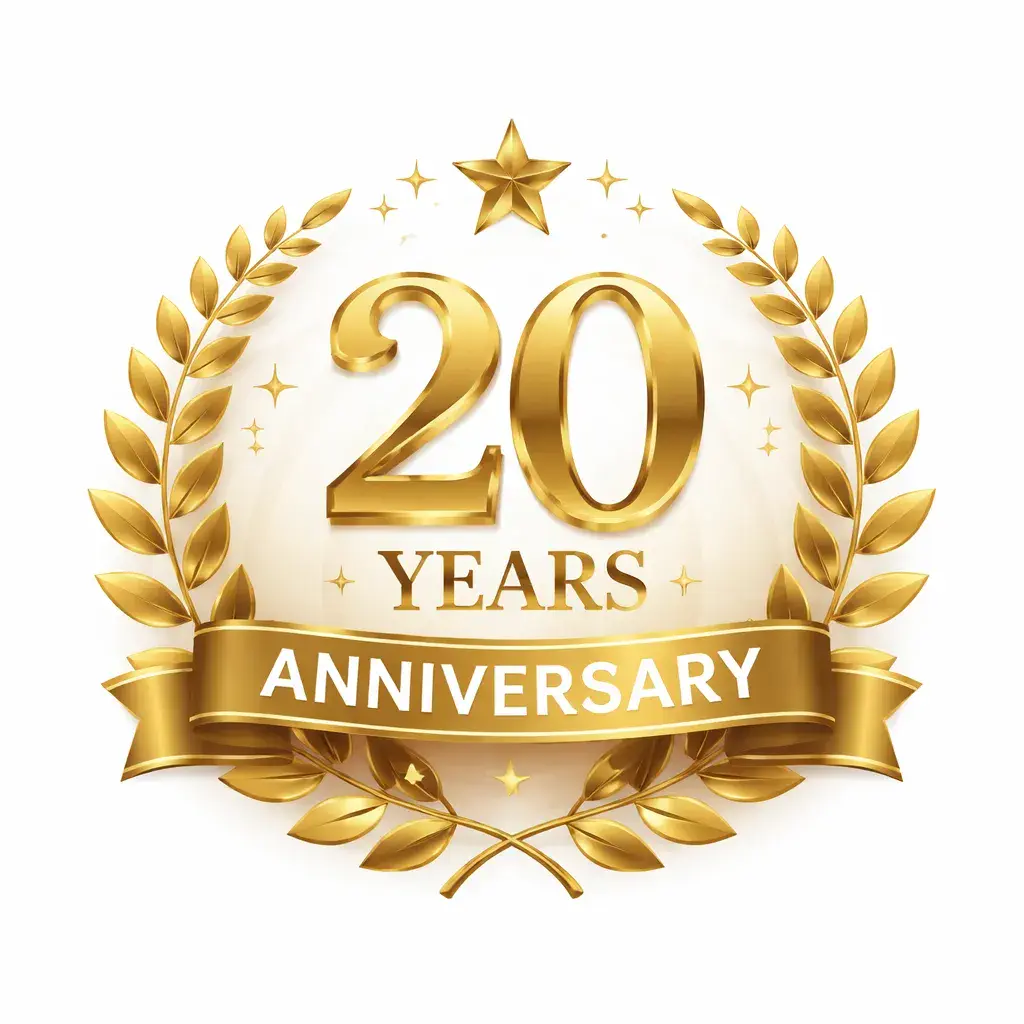 Celebrating our 20 year anniversary