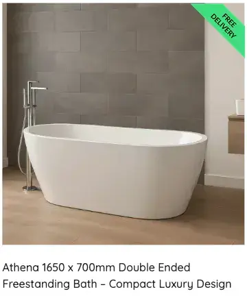 athena freestanding bath