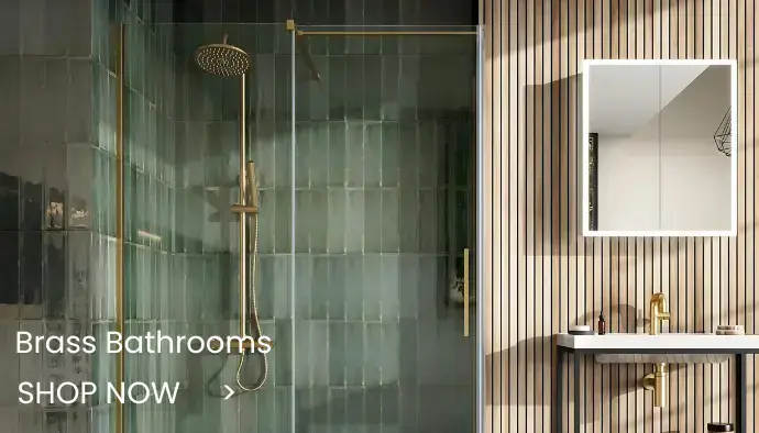 Brushed Brass Bathrooms