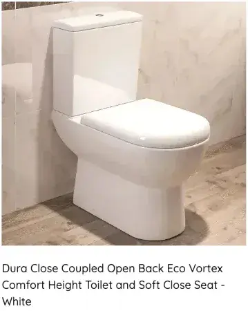 Dura comfort height toilet