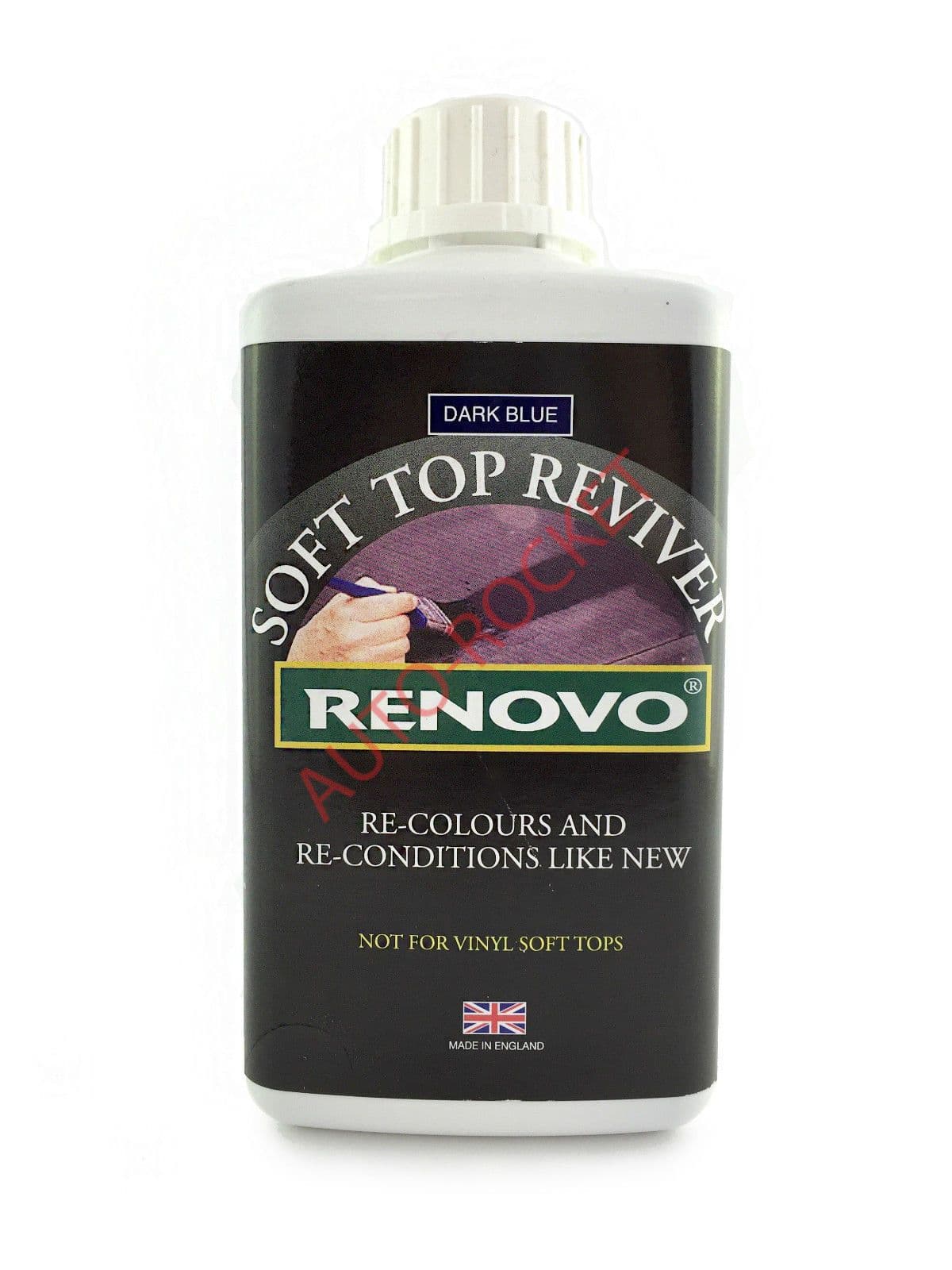 Renovo BLUE Soft Top Reviver 500ml Dye for canvas