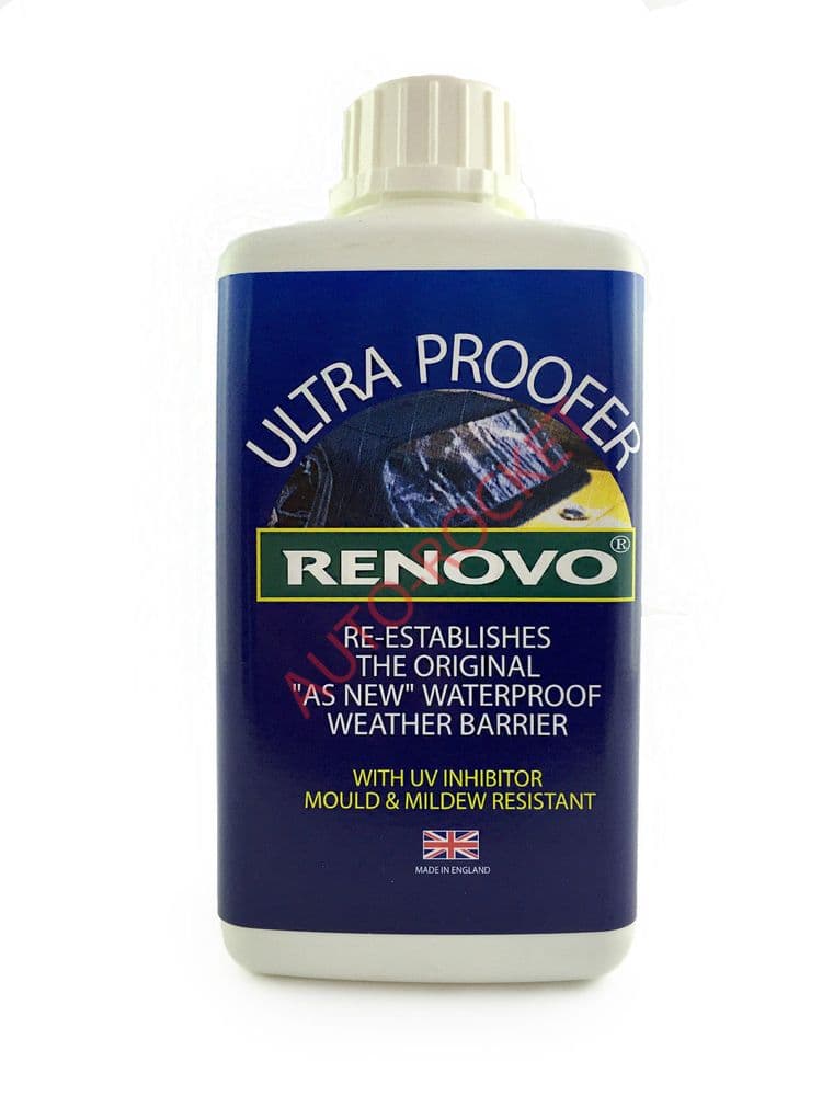 Renovo Ultra Proofer 500ml Waterproofs Canvas Soft Tops