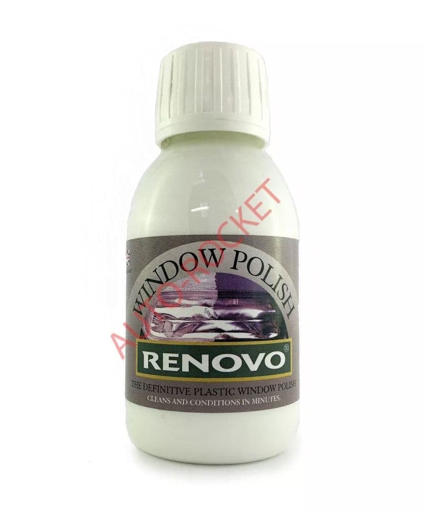 Renovo Window Polish 50ml for Plastic Windows on Soft Top Car