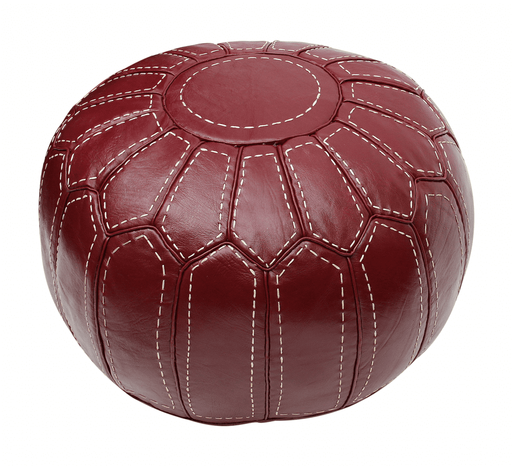 Moroccan LargePouffe Pouf Ottoman Footstool COVER ONLY or STUFFED Real