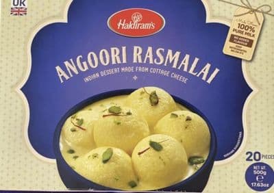 Angoori Rasmalai 500g Haldiram