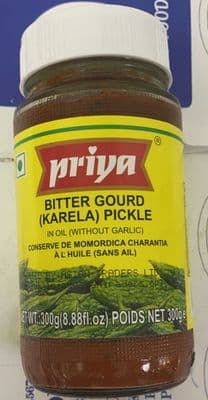 Bitter Gourd (Karela) Pickle - Priya