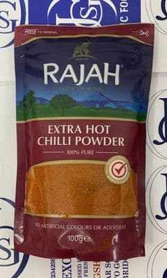 Chilli Powder Extra Hot 100g  Rajah