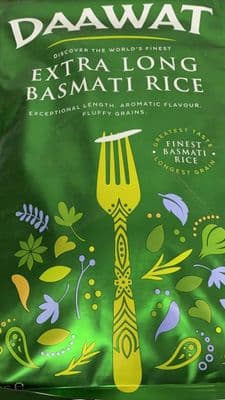 Daawat Extra long Basmati Rice 10kg