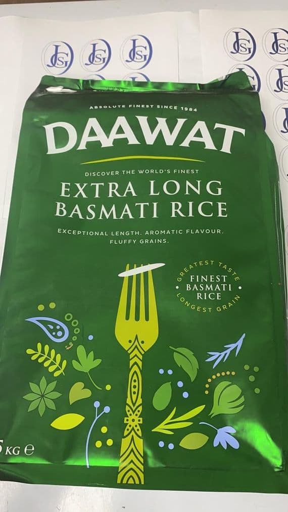 Daawat Extra long Basmati Rice 5kg