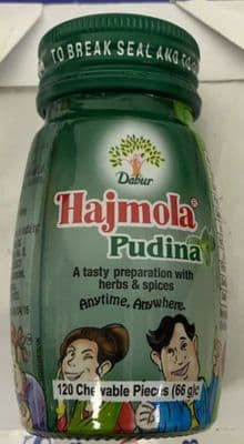 Dabur Hajmola Pudina 130Tab