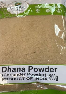 Dhaniya Powder (Dhana/ Coriander Grounded) 800g-Uthra