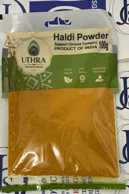 Haldi Powder Rajapuri (Turmeric) 100g UTHRA