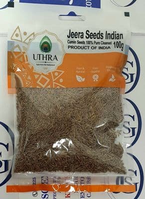 Jeera Seeds Indian 100g UTHRA