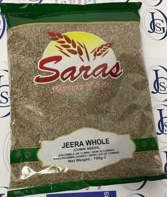 Jeera Whole Saras 700g