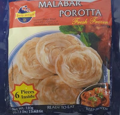 Malabar Parotta