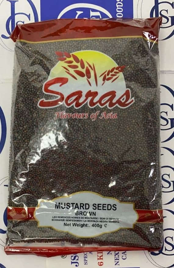 Mustard Seeds(Brown) Saras 400g