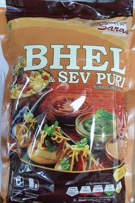 Saras Namkeen Bhel -Sev Puri 300g