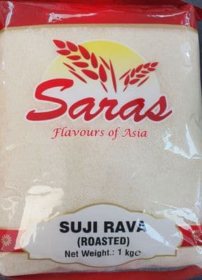 SARAS SOOJI RAVA (Roasted Rava 1Kg) Suji