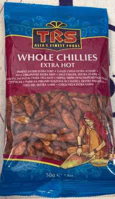 TRS Chillies Whole Extra Hot 50g