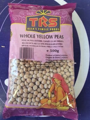 whole yellow peas 500g