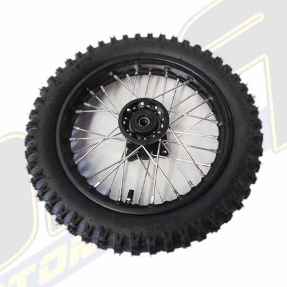 12" Rear Wheel & Tyre for Stomp Pit Bikes
