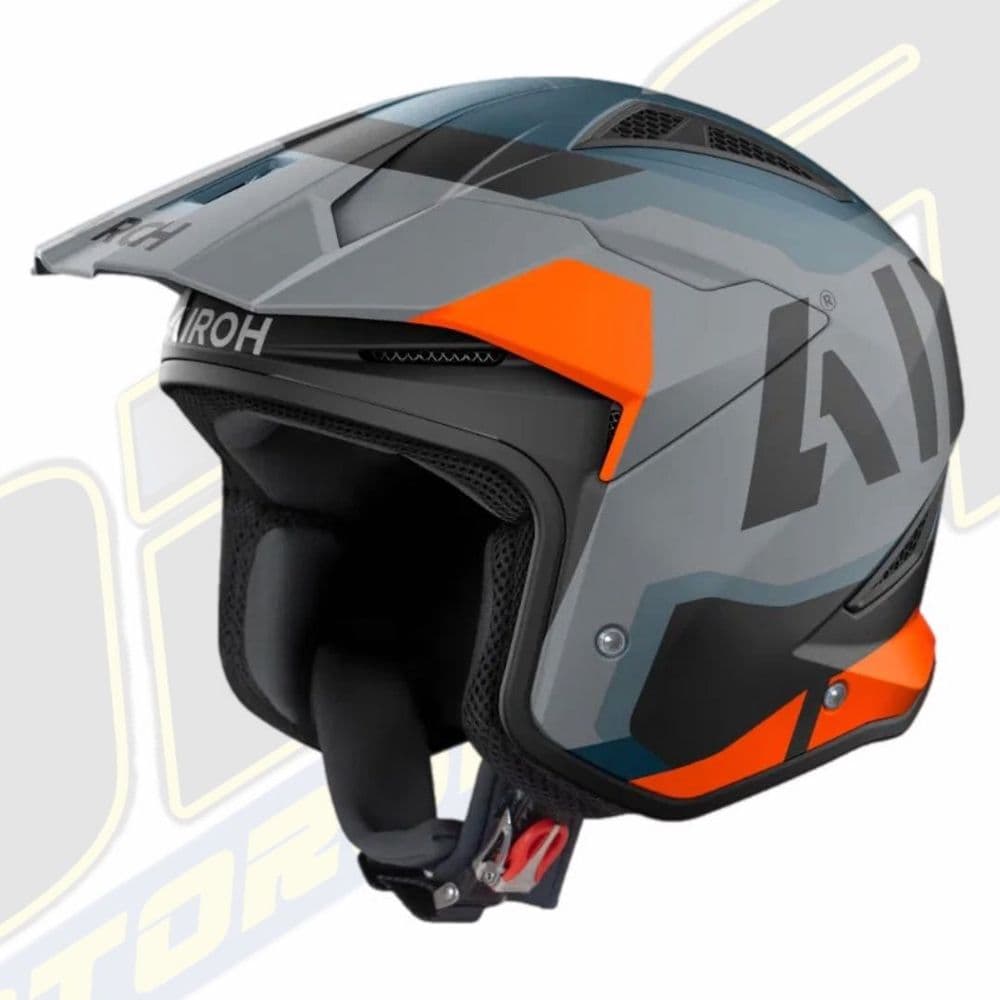 Airoh TRR 2 Trials Helmet - Jupiter Matt Orange