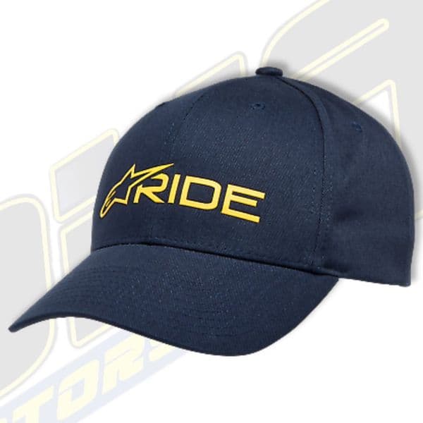 Alpinestars Ride 3.0 Baseball Cap - Navy / Gold