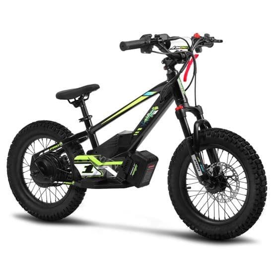 AMPED A16 Pro 16" Electric Balance Bike - BLACK