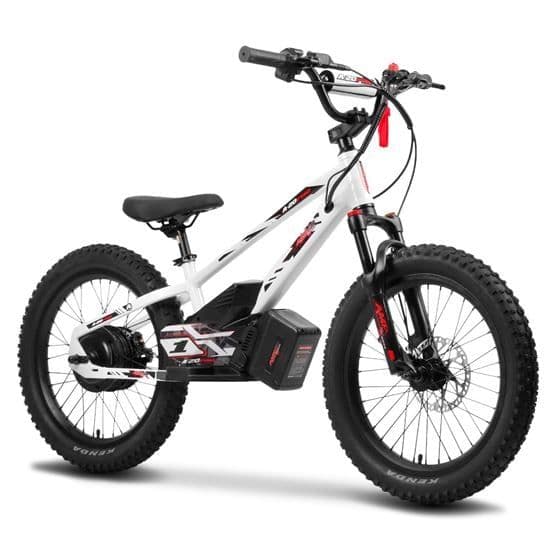 AMPED A20 Pro 20" Electric Balance Bike - WHITE