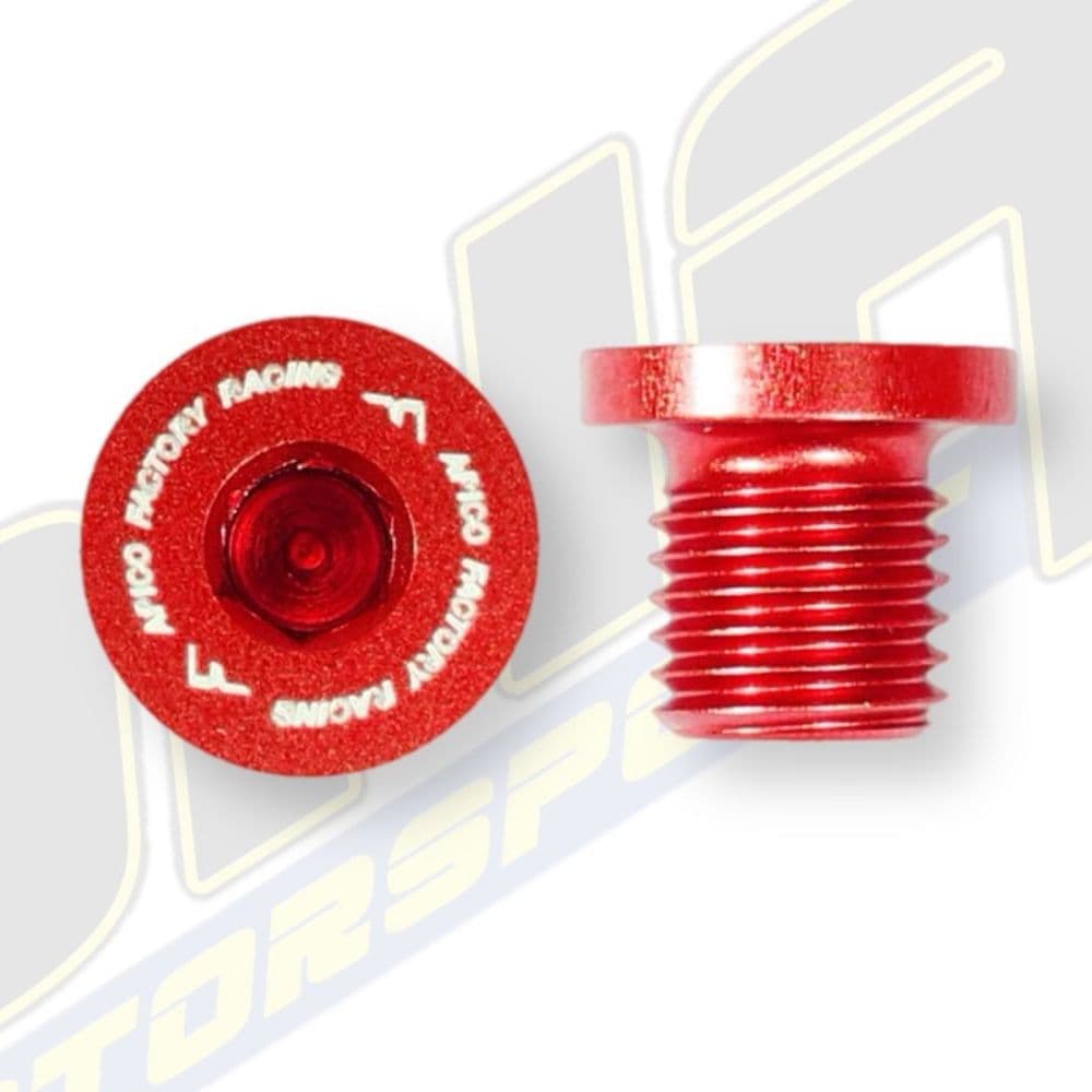 Apico Engine Gearbox Oil Filler Plug / Bolt - GasGas / Sherco / Scorpa - RED