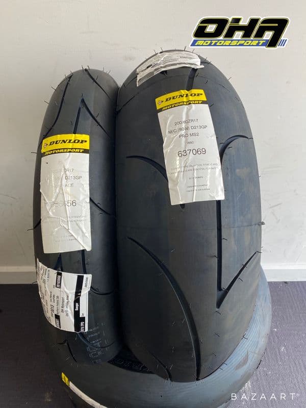 Dunlop Motorsport D213 GP Pro Race Tyres