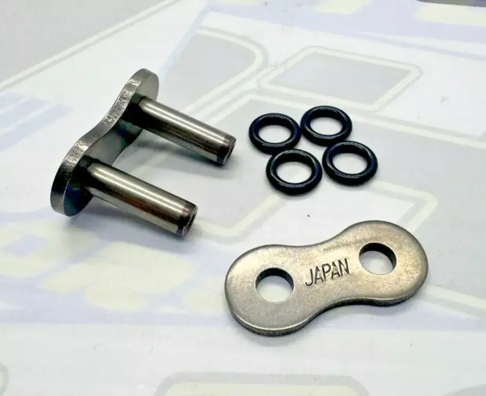 Chain Ring Riveted EK 525 SROZ2 O-Ring Rivet Type Chain Joining Link - Steel